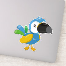 Colorful Parrot, Tropische Parrot, Cute Parrot