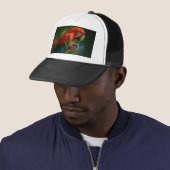 Colorful Parrot Trucker Pet (In situ)