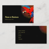 Colorful Parrot Visitekaartje (Voorkant / Achterkant)