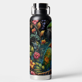 Colorful Parrot Waterfles