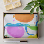 Colorful Party-ballonnen Tissuepapier (Geschenk)