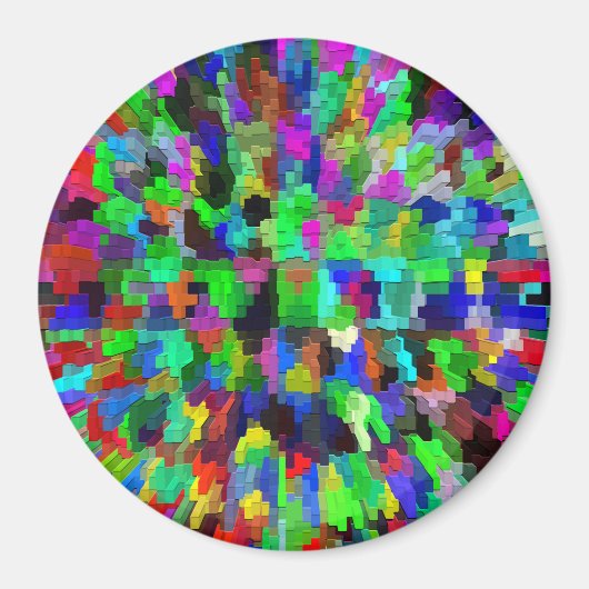 Colorful Partyin'..... Magneet (Voorkant)