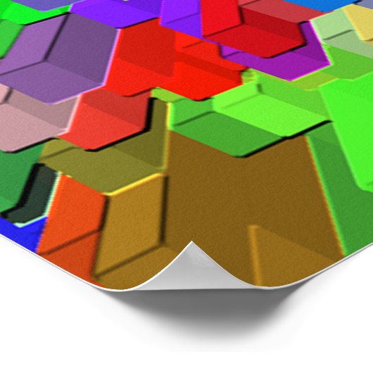 Colorful Partyin'..... Poster (Hoek)