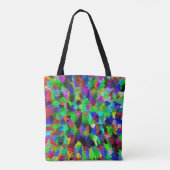 Colorful Partyin'..... Tote Bag (Achterkant)
