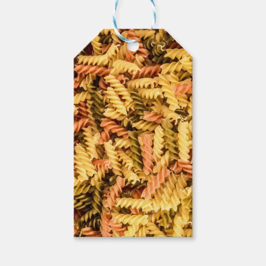 Colorful Pasta Cadeaulabel (Voorkant)