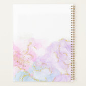 Colorful pastel cloud glitter fairy planner (Achterkant)