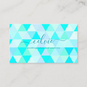 Colorful Pastel Elegant minimalistisch Visitekaart Visitekaartje