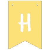 Colorful Pastel Happy Birthday Vlaggetjes (Tweede vlag)