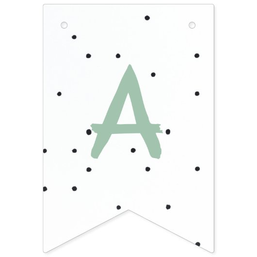 Colorful Pastel Happy Birthday Vlaggetjes (Derde vlag)