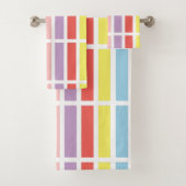 Colorful Pastel Hues Bad Handdoek (Insitu)