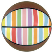 Colorful Pastel Hues Basketbal (Voorkant)