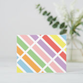 Colorful Pastel Hues Briefkaart (Staand voorkant)