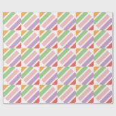 Colorful Pastel Hues Cadeaupapier (Vlak)