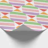 Colorful Pastel Hues Cadeaupapier (Hoek)