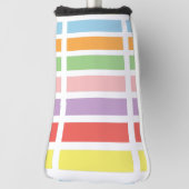Colorful Pastel Hues Golfheadcover (Draai 90)