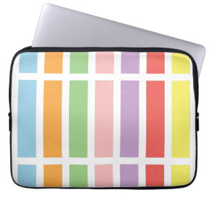 Colorful Pastel Hues Laptop Sleeve