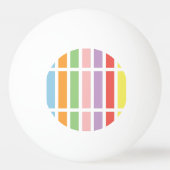 Colorful Pastel Hues Pingpongbal (Voorkant)