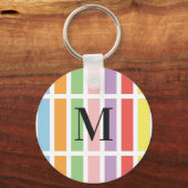 Colorful Pastel Hues Sleutelhanger (Voorkant)