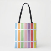 Colorful Pastel Hues Tote Bag (Voorkant)