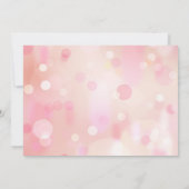 Colorful Pastel Lichten Bridal Shower Uitnodiging (Achterkant)