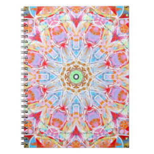 Colorful Pastel Mandala Blank Journal Notitieboek