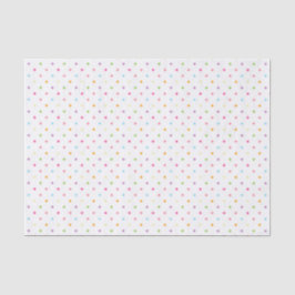 Colorful Pastel Polka Dots Tissuepapier