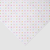 Colorful Pastel Polka Dots Tissuepapier (Detail)