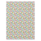 Colorful Pastel Roses Tafelkleed (Voorkant)