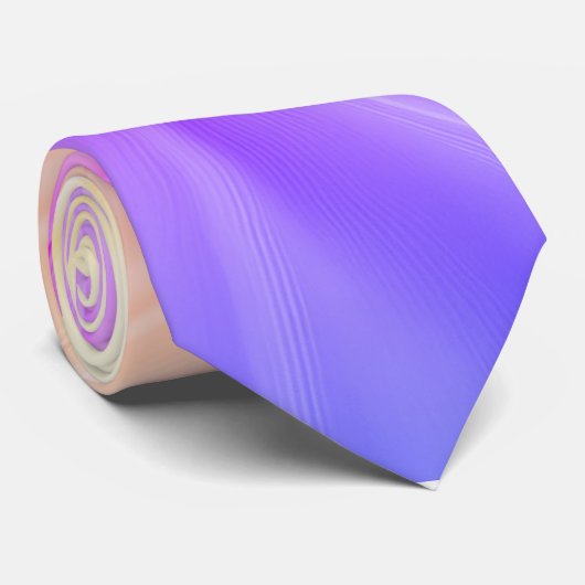 Colorful Pastel Silk Stropdas (Opgerold)