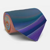 Colorful Pastel Silk Stropdas (Opgerold)