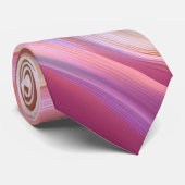 Colorful Pastel Silk Stropdas (Opgerold)