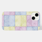 Colorful Pastels Patchwork Case-Mate iPhone Case (Achterkant (horizontaal))