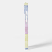 Colorful Pastels Patchwork Case-Mate iPhone Case (Achterkant / Links)