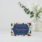 Colorful pastry studio visitekaartje (Staand voorkant)