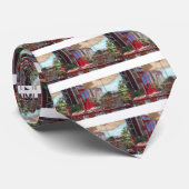 Colorful Patio Stropdas (Opgerold)