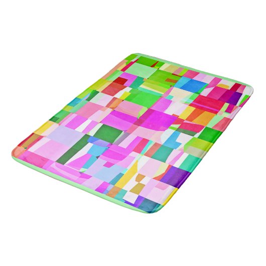 Colorful Pattern Art Badmat (Gekanteld)