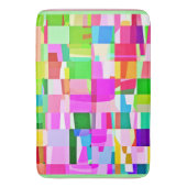Colorful Pattern Art Badmat (Voorkant Verticaal)