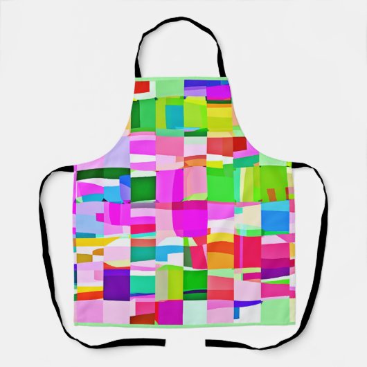 Colorful Pattern Art Schort (Voorkant)