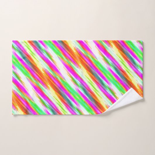 Colorful Pattern Bad Handdoek (Handdoek)