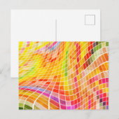 Colorful Pattern Briefkaart (Voorkant / Achterkant)