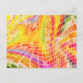 Colorful Pattern Briefkaart (Voorkant)