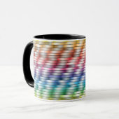 Colorful Pattern Coffee Mok (Voorkant links)