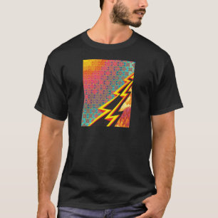 Colorful Pattern Creation "Flash Gordon" T-shirt