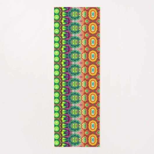 Colorful Pattern Design Yoga Mat (Voorkant)