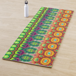 Colorful Pattern Design Yoga Mat