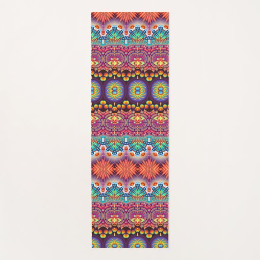 Colorful Pattern Design Yoga Mat (Voorkant)