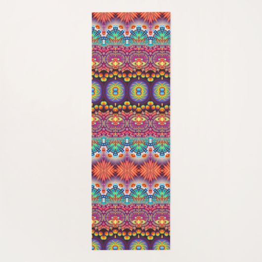 Colorful Pattern Design Yoga Mat (Achterkant)