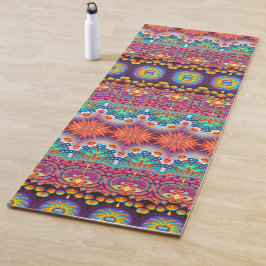 Colorful Pattern Design Yoga Mat