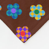 Colorful Pattern Fleece Deken (Hoek)