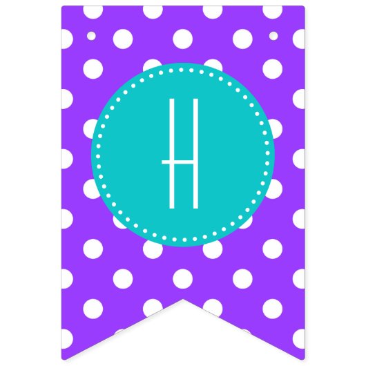 Colorful Pattern Happy Birthday Vlaggetjes (Tweede vlag)